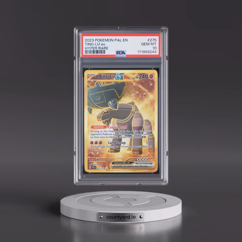 2023 Pokémon Pal EN-Paldea Evolved #275 Ting-LU EX - Holo Hyper Rare (PSA 10 GEM MINT)