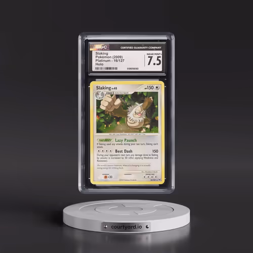 2009 Platinum #16/127 Slaking - Holo (CGC 7.5 NM+)