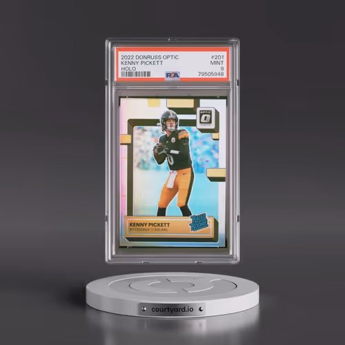 2022 Panini Donruss Optic #201 Kenny Pickett - Holo (PSA 9 MINT)