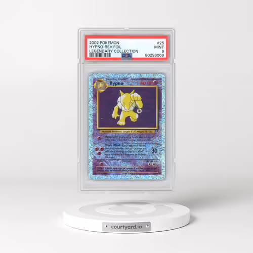 2002 Pokémon Legendary Collection #25 Hypno - Reverse Foil (PSA 9 MINT)