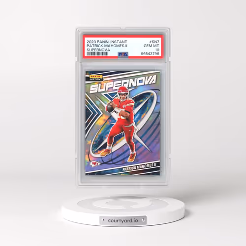 2023 Panini Instant Supernova #SN7 Patrick Mahomes II (PSA 10 GEM MINT)