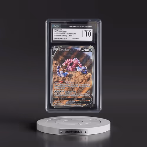 2023 Crown Zenith #GG49/GG70 Drapion V - Galarian Gallery Holo (CGC 10 GEM MINT)