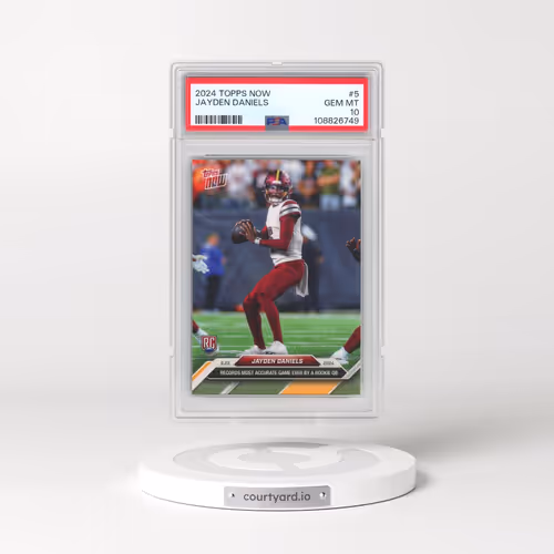 2024 Topps Now #5 Jayden Daniels (PSA 10 GEM MINT)