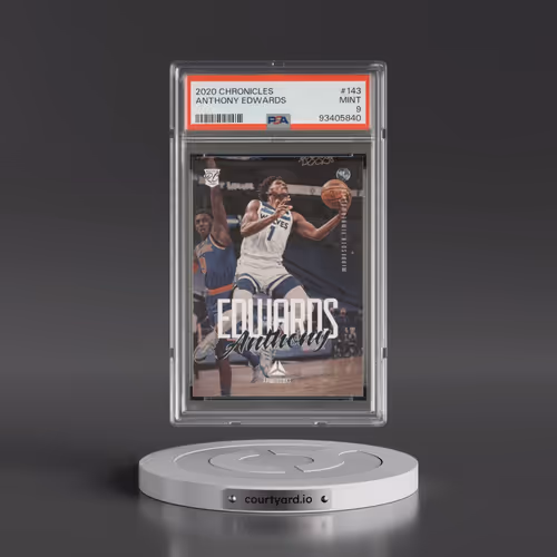 2020 Panini Chronicles #143 Anthony Edwards (PSA 9 MINT)