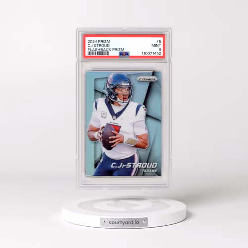 2024 Panini Prizm Prizm Flashback #5 CJ Stroud (PSA 9 MINT)