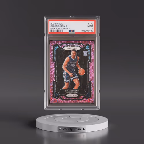 2023 Panini Prizm #179 GG Jackson II - Pink Fast Break (PSA 9 MINT)