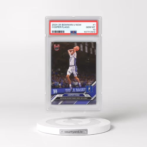 2024 Bowman U Now #1 Cooper Flagg (PSA 10 GEM MINT)