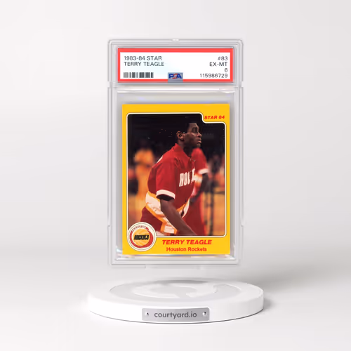 1983-84 Star #83 Terry Teagle (PSA 6 EX-MT)