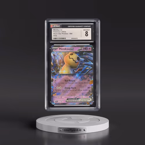 2023 Pokémon Svp EN-SV Black Star Promo #004 Mimikyu EX - Holo Mimikyu EX Sealed Product Promo (CGC