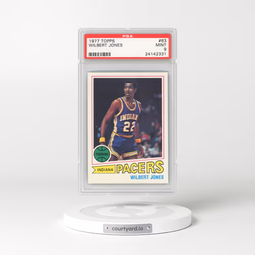 1977 Topps #63 Wilbert Jones (PSA 9 MINT)