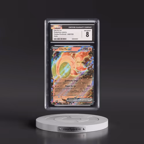 2023 Paldea Evolved - PAL EN #040/193 Chi-Yu ex - Holo (CGC 8 NM-MT)