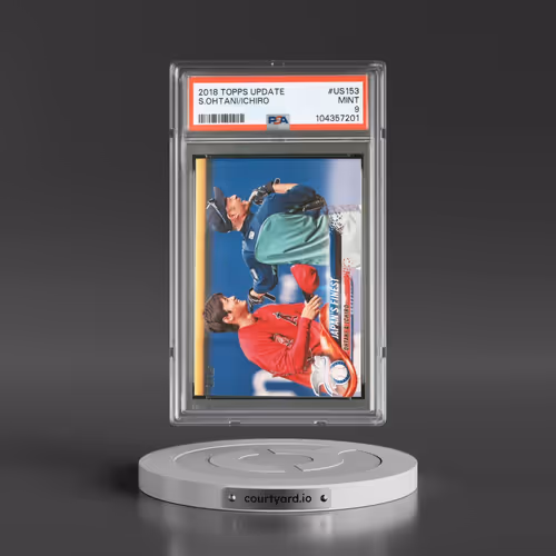 2018 Topps Update #US153 Ichiro/Shohei Ohtani (PSA 9 MINT)