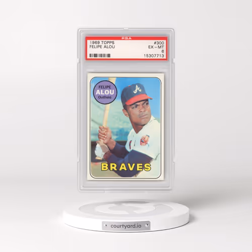 1969 Topps #300 Felipe Alou (PSA 6 EX-MT)