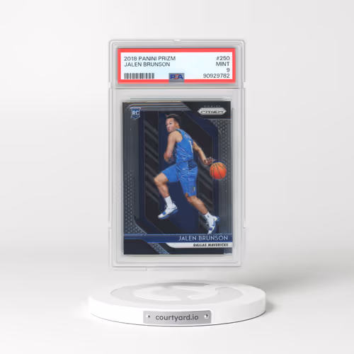 2018 Panini Prizm #250 Jalen Brunson (PSA 9 MINT)