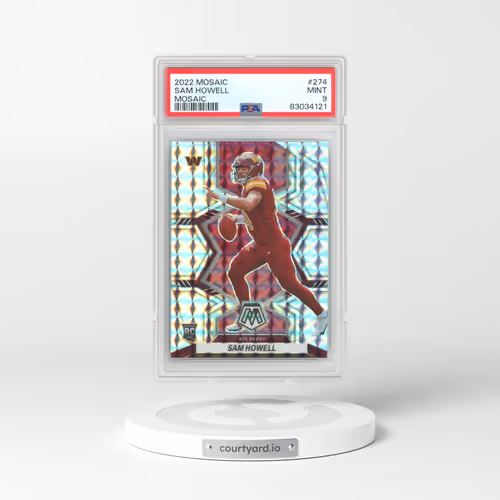 2022 Panini Mosaic #274 Sam Howell - Mosaic (PSA 9 MINT)
