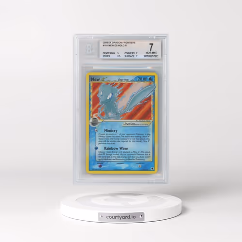 2006 Pokémon EX Dragon Frontiers #101 Mew - Holo Gold Star (BGS 7 NM)