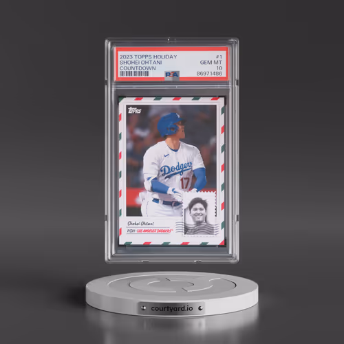 2023 Topps Holiday Countdown #1 Shohei Ohtani (PSA 10 GEM MINT)