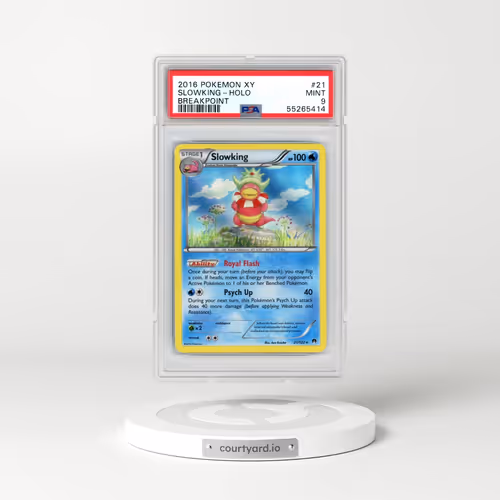 2016 Pokémon XY Breakpoint #21 Slowking - Holo (PSA 9 MINT)