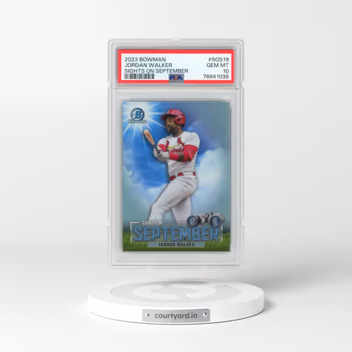 2023 Bowman Sights on September #SOS19 Jordan Walker (PSA 10 GEM MINT)