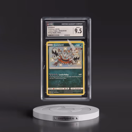 2019 Hidden Fates #SV26/SV94 Guzzlord - Shiny Vault Holo (CGC 9.5 MINT+)