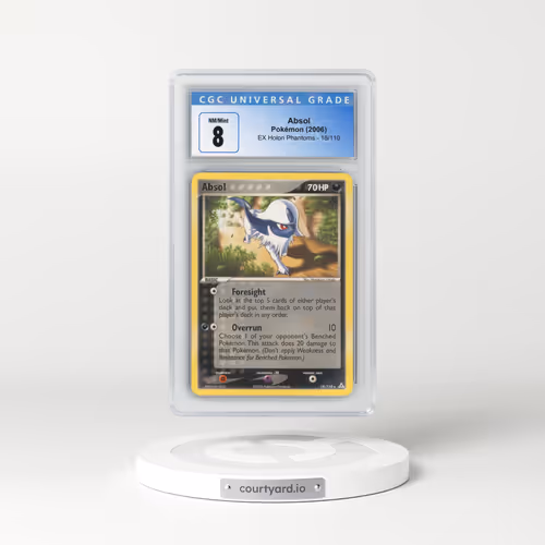 2006 EX Holon Phantoms #18/110 Absol (CGC 8 NM-MT)