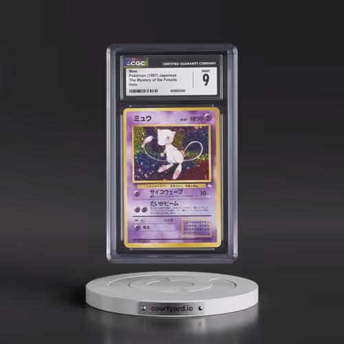 1997 The Mystery of the Fossils Mew - Holo (CGC 9 MINT)