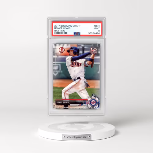 2017 Bowman Draft #BD1 Royce Lewis - Batting (PSA 9 MINT)