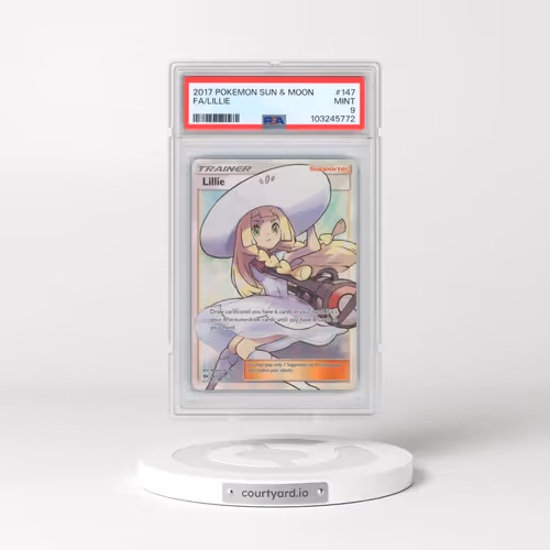 2017 Pokémon Sun & Moon #147 Lillie - Full Art (PSA 9 MINT)