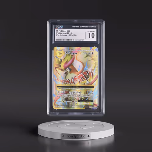 2016 Evolutions #105/108 M Pidgeot EX - Ultra Rare Holo (CGC 10 GEM MINT)