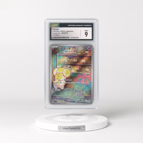 2023 Scarlet ex #085 Fidough - Art Rare Holo (CGC 9 MINT)