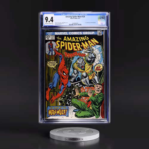 Amazing Spider-Man #124 CGC 9.4 Off-white to White Pages (Marvel Comics, 9/73)