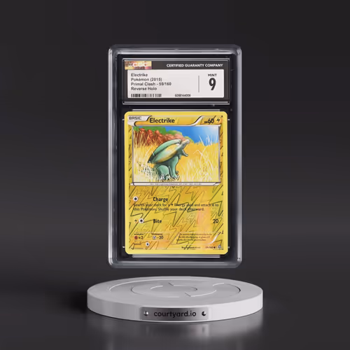 2015 Primal Clash #59/160 Electrike - Reverse Holo (CGC 9 MINT)