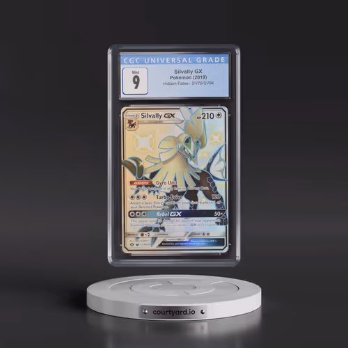 2019 Hidden Fates #SV79/SV94 Silvally GX - Shiny Vault Holo (CGC 9 MINT)