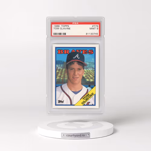 1988 Topps #779 Tom Glavine (PSA 9 MINT)