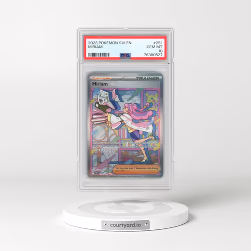 2023 Pokémon Svi EN-Scarlet & Violet #251 Miriam - Special Illustration Rare (PSA 10 GEM MINT)