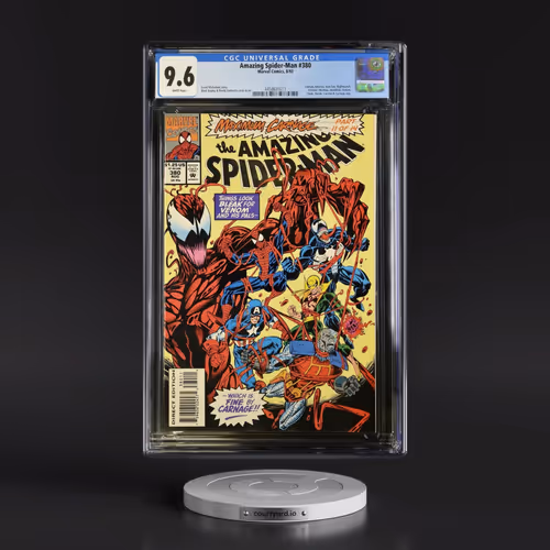 Amazing Spider-Man #380 CGC 9.6 White Pages (Marvel Comics, 8/93) - Universal