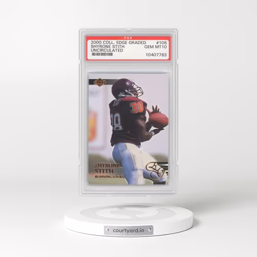 2000 Collector's Edge Graded #106 Shyrone Stith - Uncirculated (PSA 10 GEM MINT)