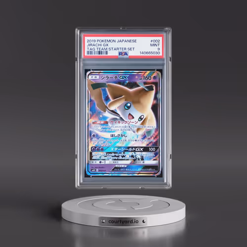 2019 Pokémon Tag Team Starter Set #2 Jirachi GX - Holo (PSA 9 MINT)
