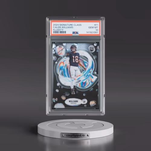 2024 Topps Signature Class Fluidity #F1 Caleb Williams (PSA 10 GEM MINT)