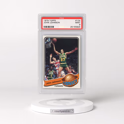 1979 Topps #104 John Johnson (PSA 9 MINT)