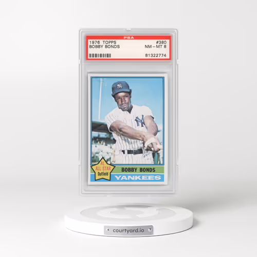 1976 Topps #380 Bobby Bonds (PSA 8 NM-MT)