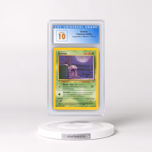 2002 Legendary Collection #78/110 Grimer (CGC 10 PRISTINE)