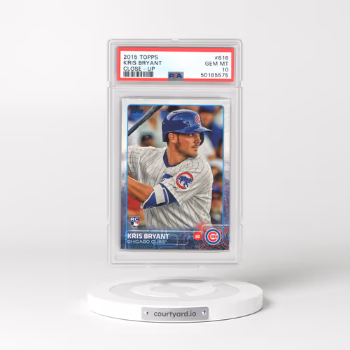 2015 Topps #616 Kris Bryant - Close-Up (PSA 10 GEM MINT)
