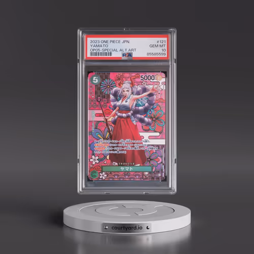 2023 One Piece Japanese Awakening of the New Era #121 Yamato - Special Alternate Art (PSA 10 GEM MIN