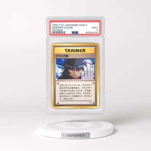 1999 Pokémon Gym 2 Sabrina's Gaze - Trainer (PSA 9 MINT)