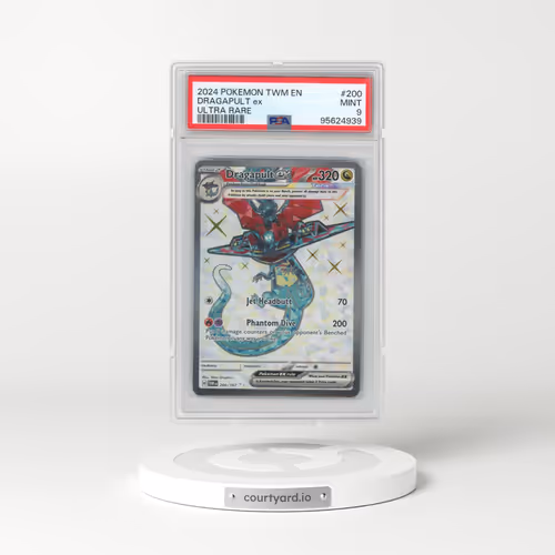 2024 Pokémon Twm EN-Twilight Masquerade #200 Dragapult EX - Holo Ultra Rare (PSA 9 MINT)
