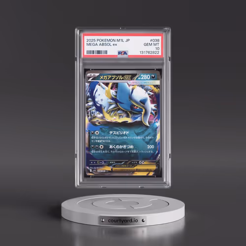 2025 Pokémon M1l-Mega Brave #038 Mega Absol EX - Holo (PSA 10 GEM MINT)