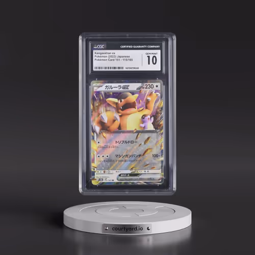 2023 Pokémon Card 151 #115/165 Kangaskhan ex - Holo (CGC 10 GEM MINT)