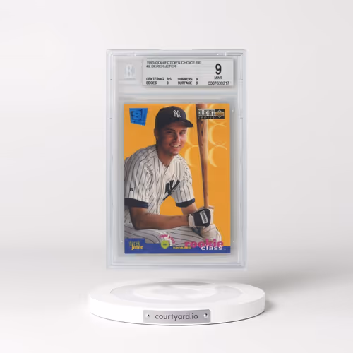 1995 Collector's Choice Se #2 Derek Jeter (BGS 9 MINT)