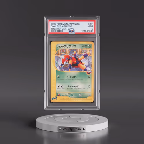 2002 Pokémon Theater Limited VS #001 Oakley's Ariados (PSA 9 MINT)